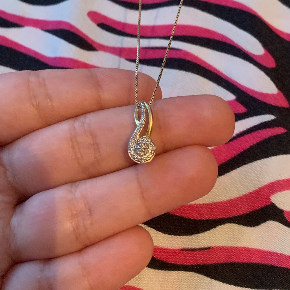 Chain gold Over Silver and diamond